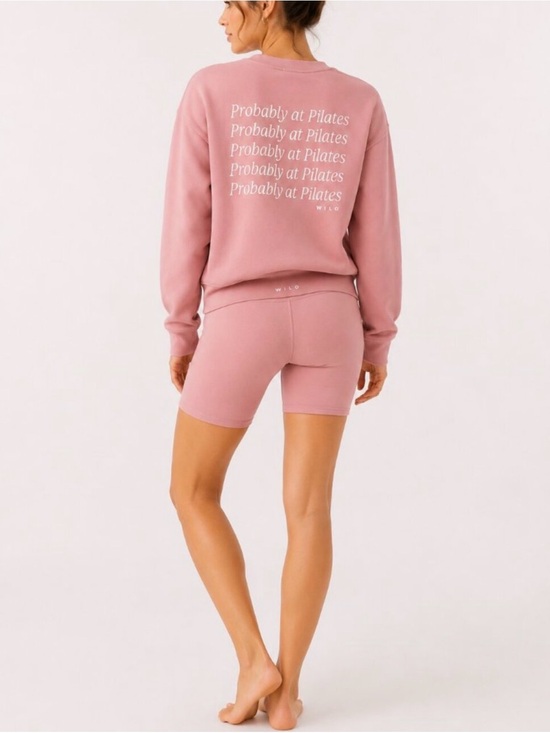 Wilo The Label Sweaters - NWT Viral WILO The Label BlushPink
Probably at Pilates Sweatshirt and Shorts Set